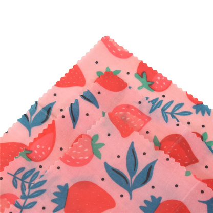 1Set Reusable Beeswax Cloth Wrap