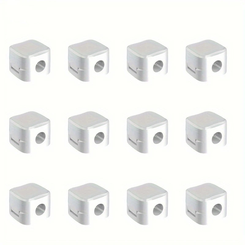 No-Drill Adhesive Cord Holders for Desk