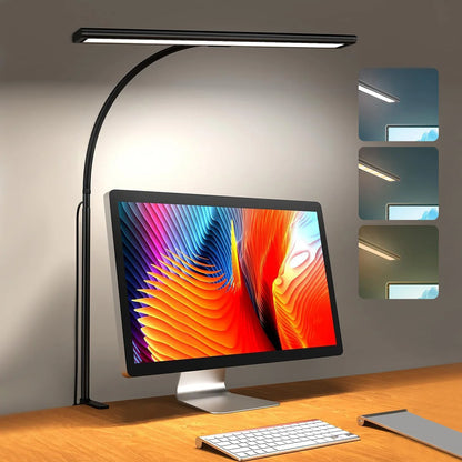 Eye-Caring Desk Light Lamp with Stepless Dimming Adjustable
