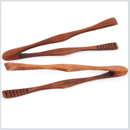 Bacon Steak Bread Cake Wooden Clip Utensil