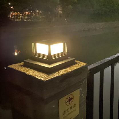 Solar Waterproof Led Light Fence Lamp