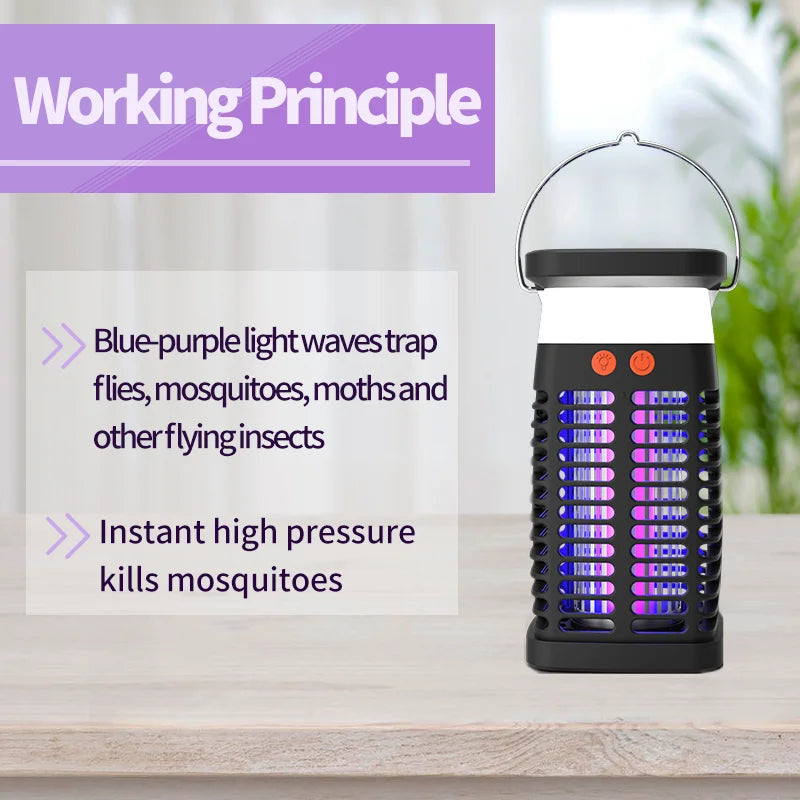 New solar mosquito killing lamp