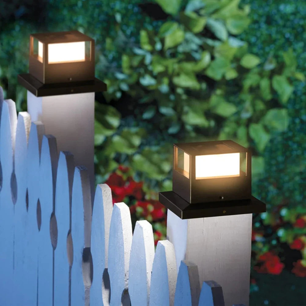 Solar Waterproof Led Light Fence Lamp