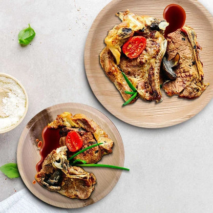Disposable Palm Leaf Plates