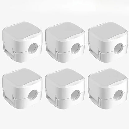 No-Drill Adhesive Cord Holders for Desk
