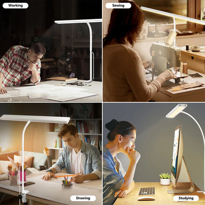 Eye-Caring Desk Light Lamp with Stepless Dimming Adjustable