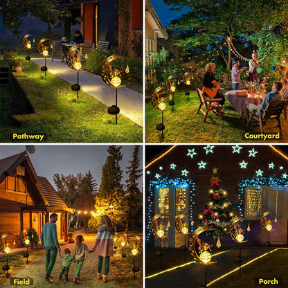 Solar Decroation Light Moon Fairy Lamp