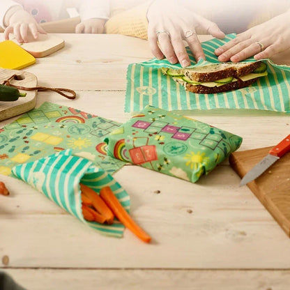 Reusable Food Fresh Keeping Cloth Beeswax Food Wrap