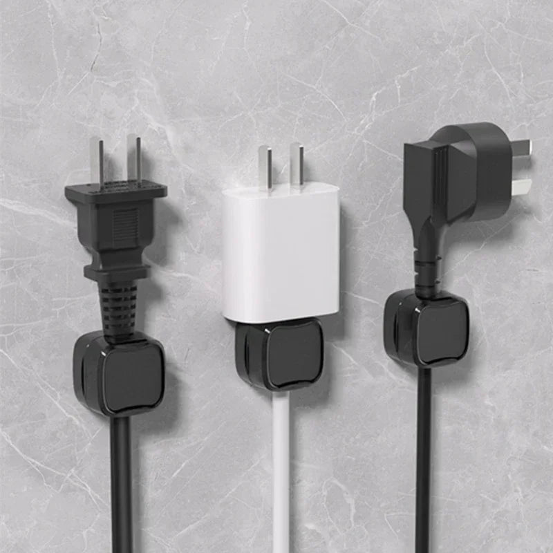 1/3/6pcs Adjustable Cable Holder Magnetic Wire Cord