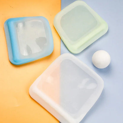Silicone Food Storage Containers Reusable Bag