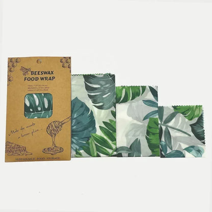 Reusable Food Fresh Keeping Cloth Beeswax Food Wrap