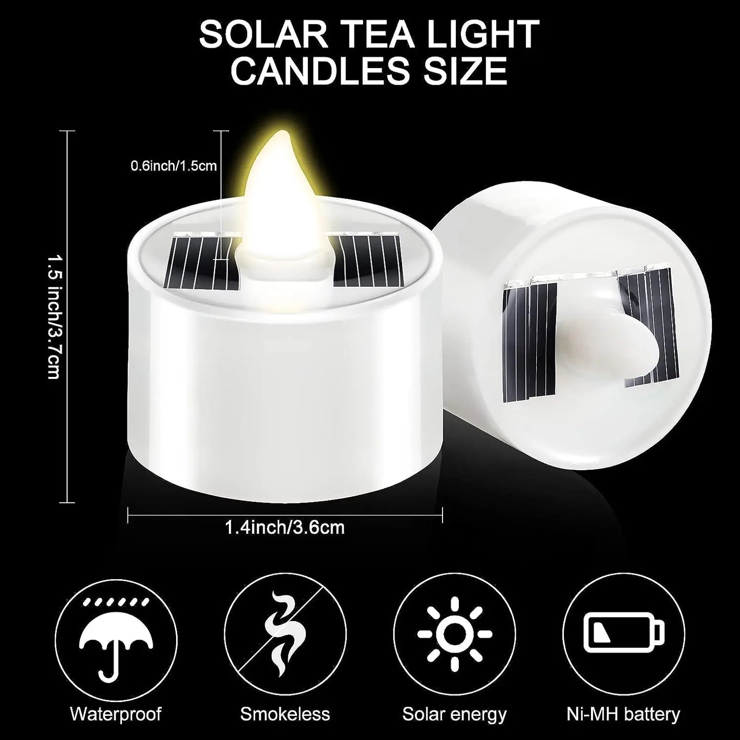 Solar Candle Tea Lamp